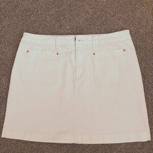 BODEN DENIM MINI GOLF/TENNIS SKIRT   16